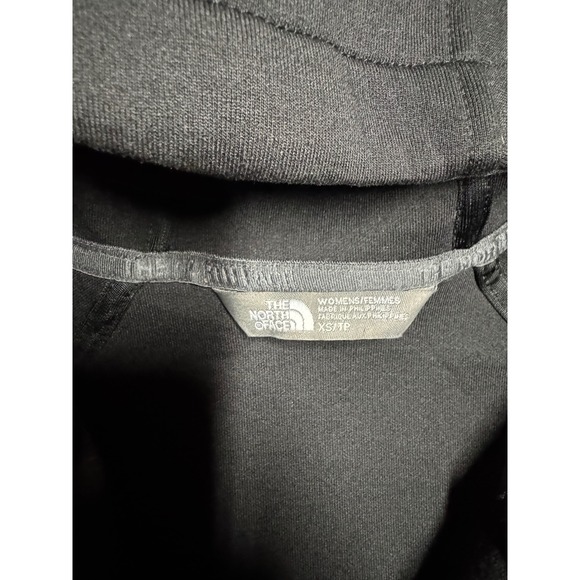 The North Face‎ Womens Black Hooded Snap Front Jacket XS - Picture 4 of 9